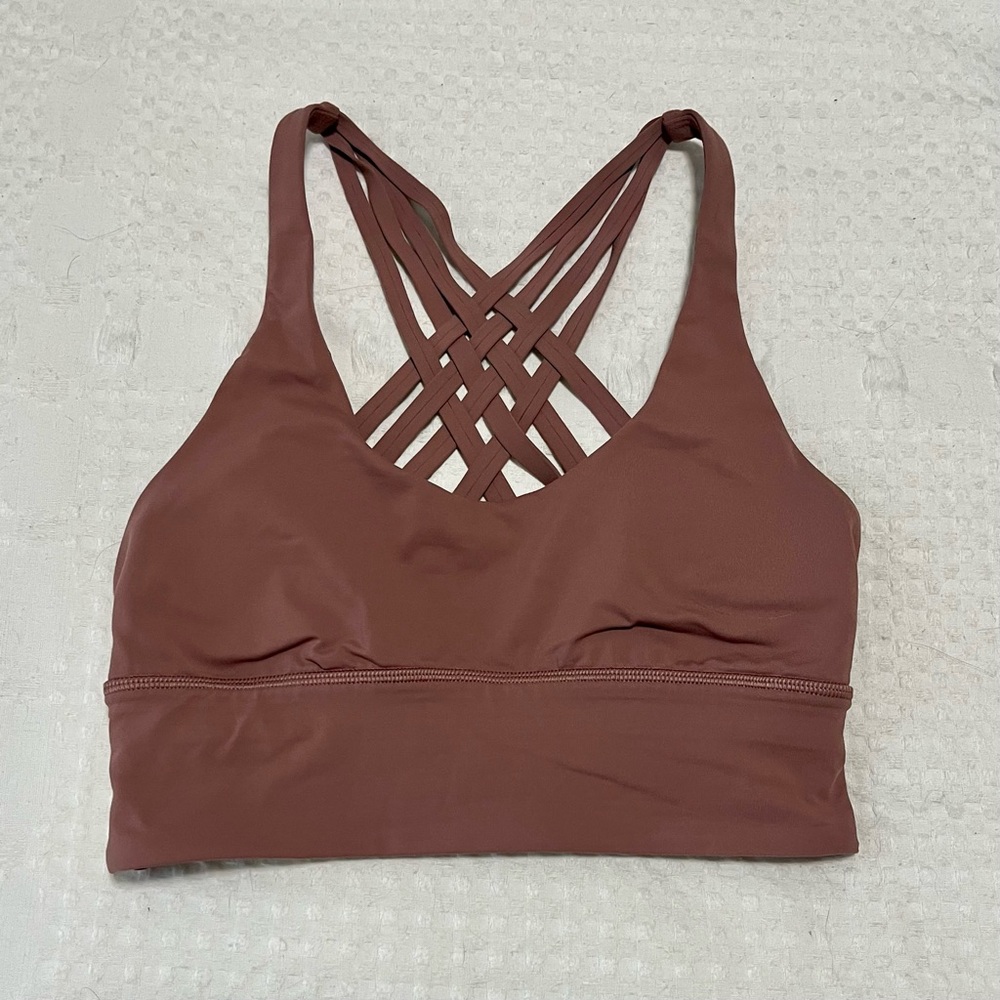 Lululemon Long Line Bra Free to Be